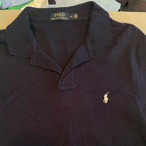 Men’s polo Ralph Lauren navy size Large